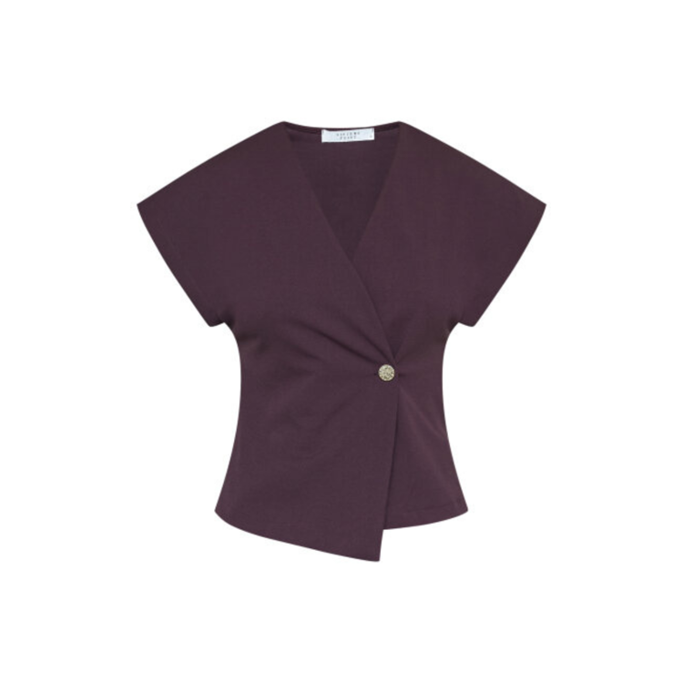 Gevela vest - Deep bordeaux