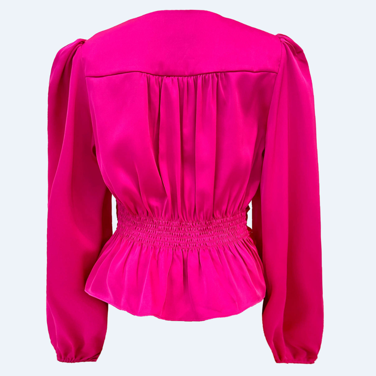 Tiki bluse - Pink