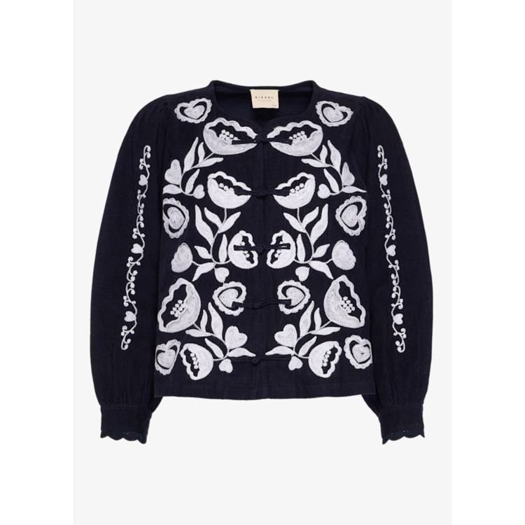 Kamma bluse - Navy