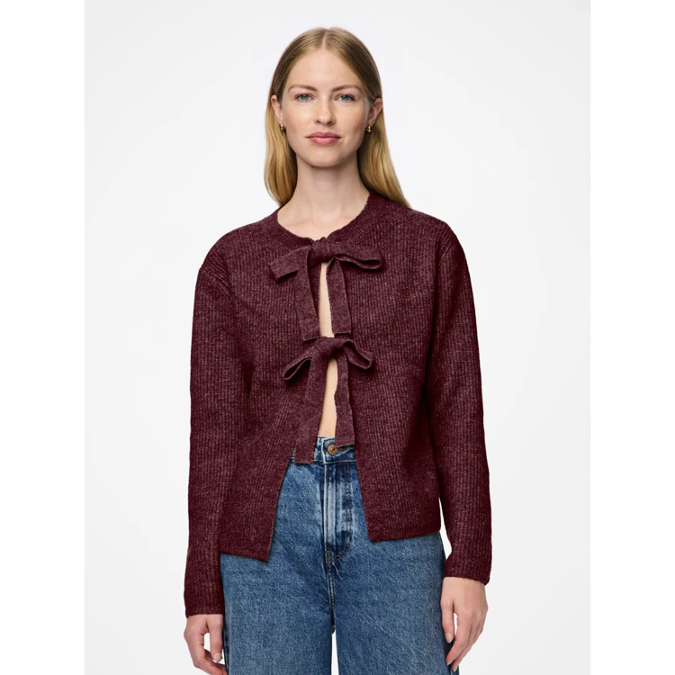 Pcsilly cardigan - Tawny port