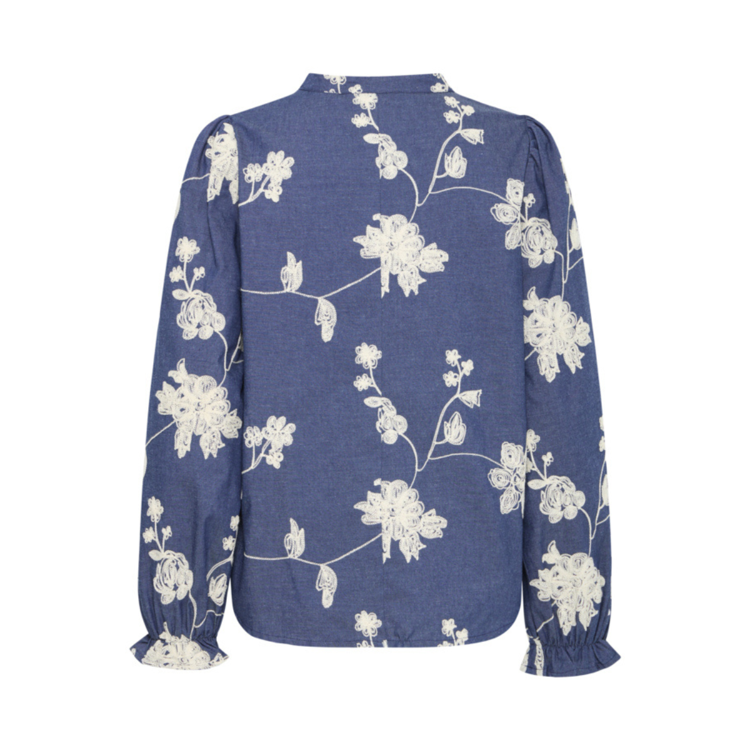 Frdarana bluse - Mid blue