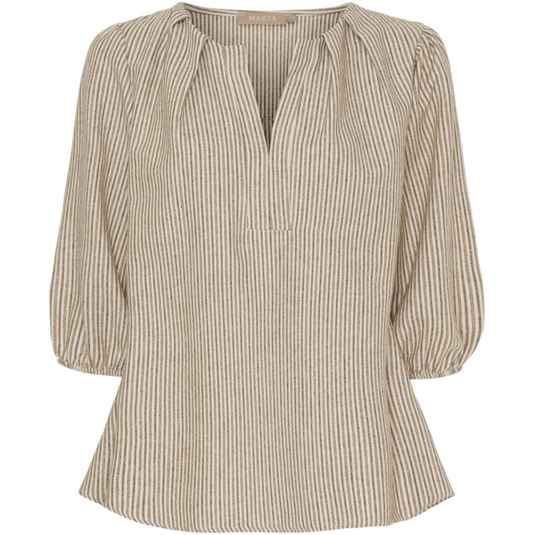 Mdcsybil bluse - Brownvar4