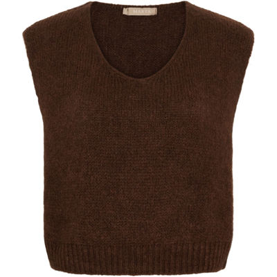 Mdcmarlene vest - Chocolate