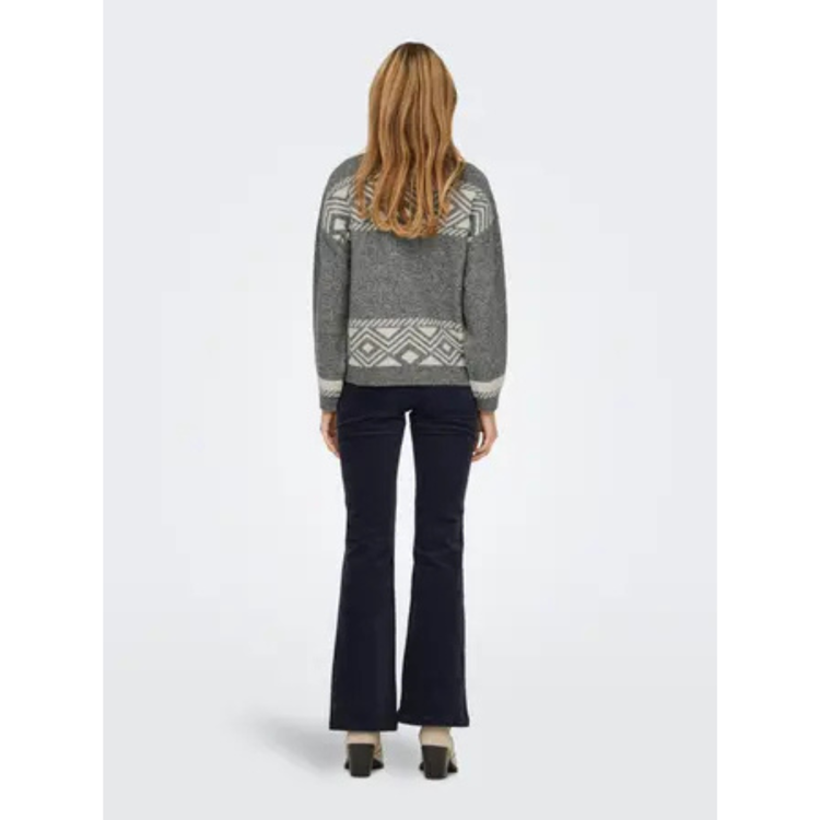 Onlvictoria strik - Medium grey mel/pumice stone