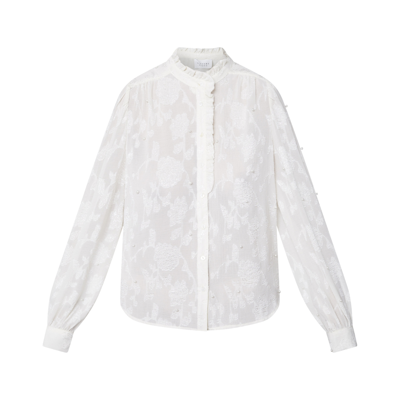 Virsa skjorte - Cream/pearl