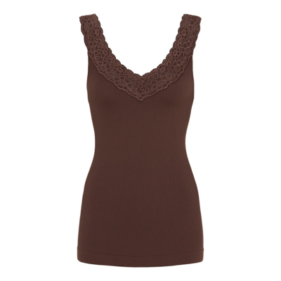 Miriam top - Cioccolato