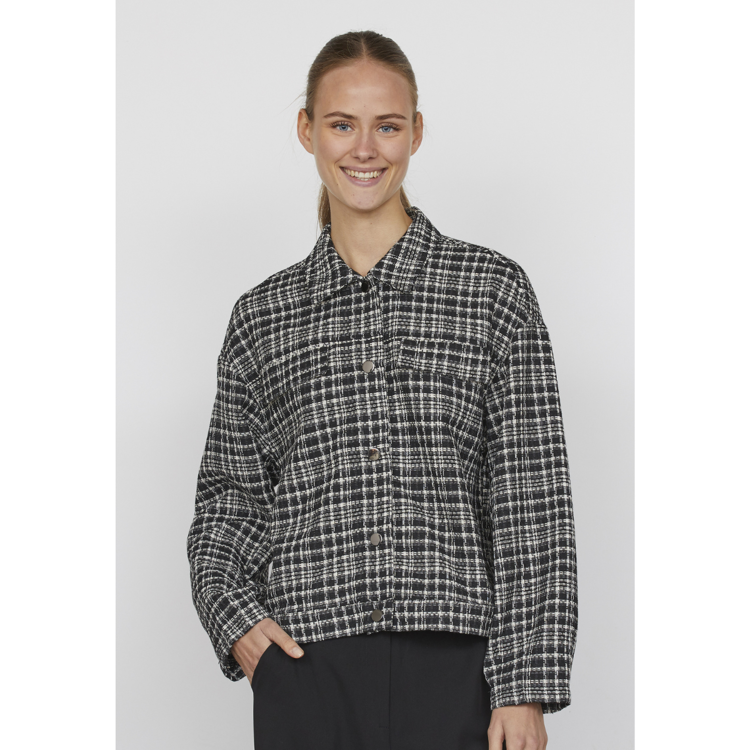 Enama jakke - Black check
