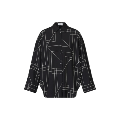 Gliss skjorte - Black/cream