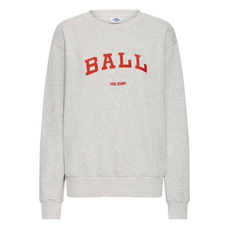 Baltaylor sweat - Medium grey w. mistful ma