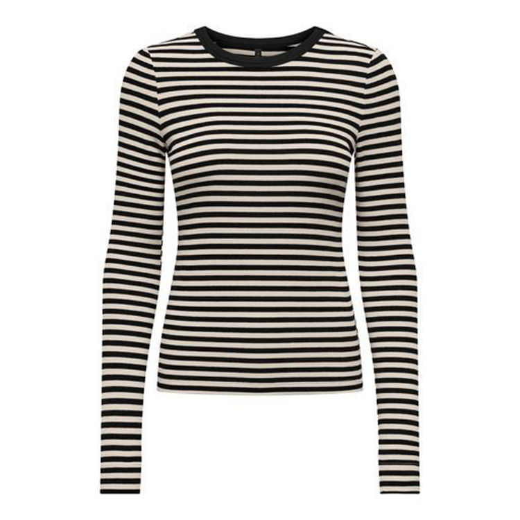 Onlelene bluse - Black/birch