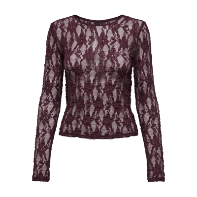 Onlalba bluse - Decadent chocolate