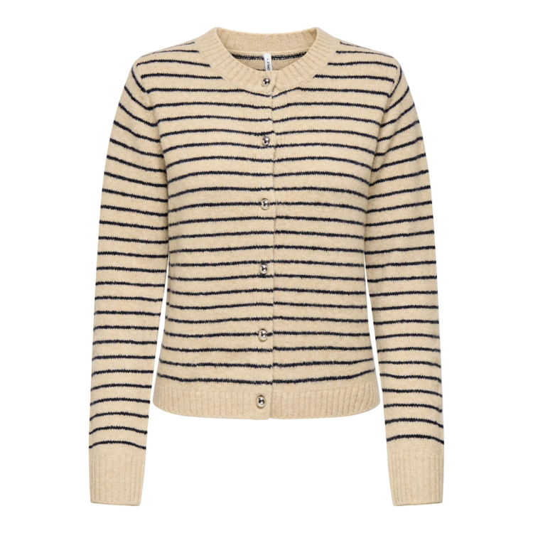 Onlchester cardigan -  Humus/night sky