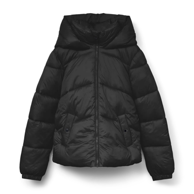 Vmuppsala kort jakke - Black
